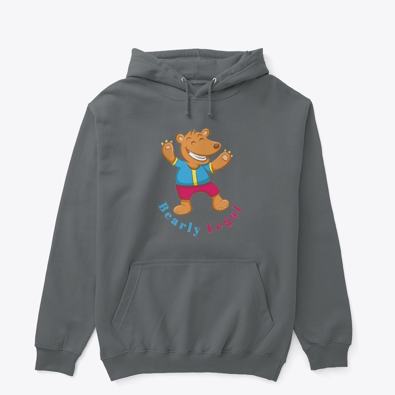 Bearly Legal LGBT Hoodie