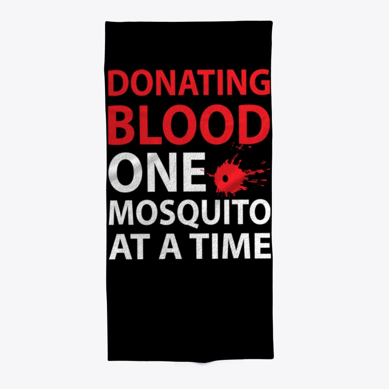 Donating Blood One Mosquito At A Time