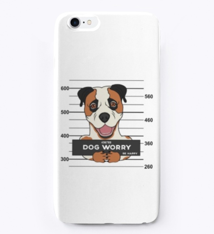 Dog worry, be happy