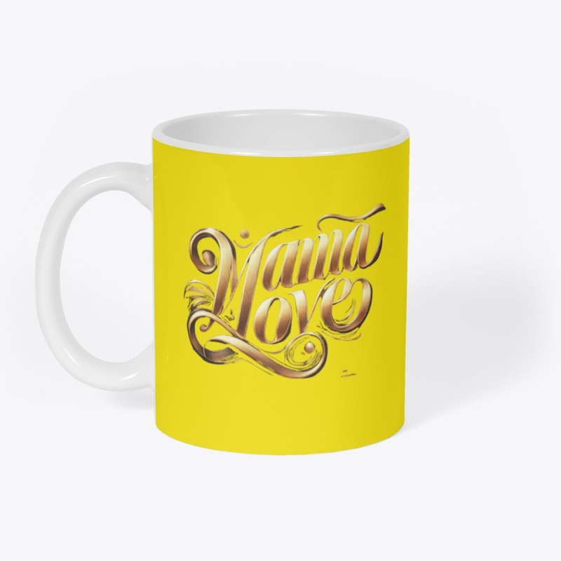 Mama Love Elegant Gold Script Edition V2