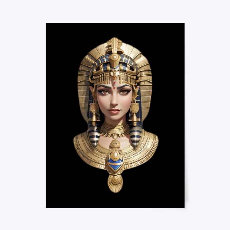 Egyptian Cleopatra head