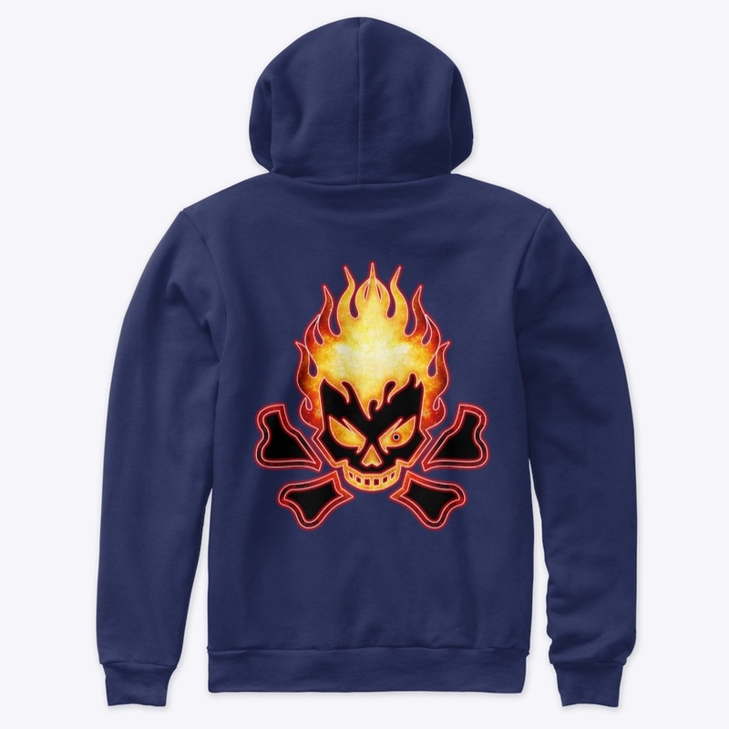 Flaming Skull