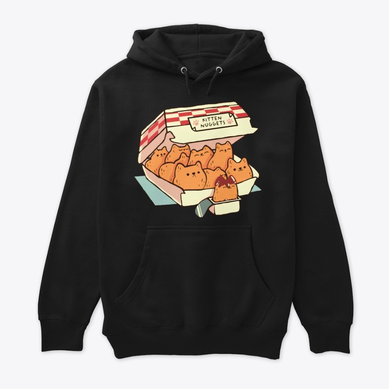 Kitten Nuggets Fast Food Cat