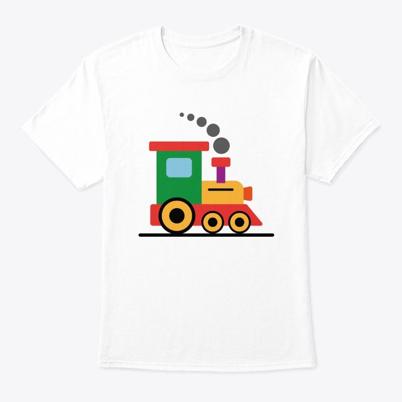 colored train