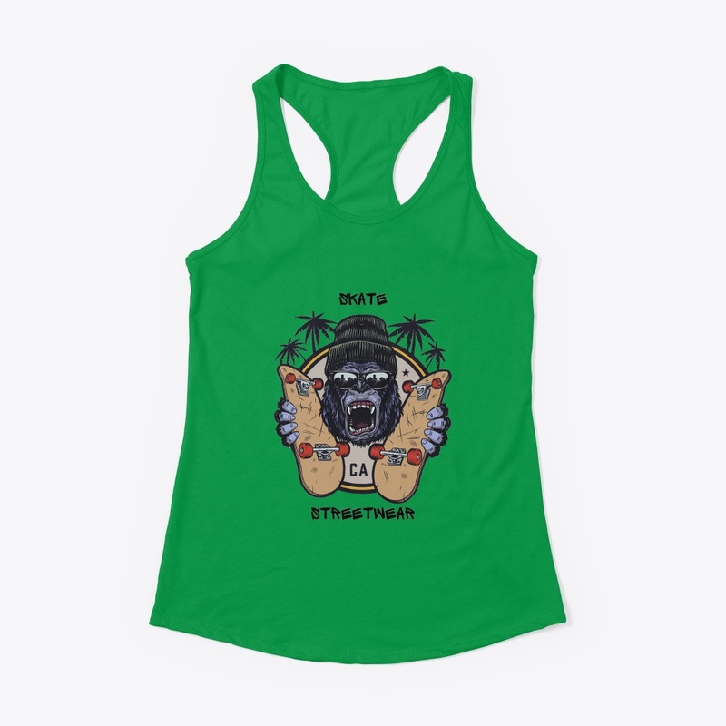 Skate streetwear classic t-shirt design