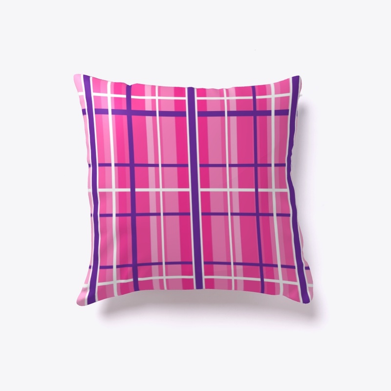 Indoor Pillow many parallel lines