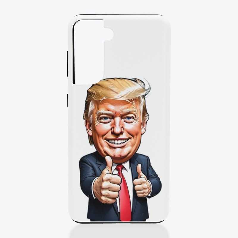 Trump Showing Double Thumbs Up