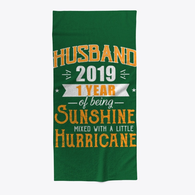 Husband 2019, 1st Wedding Anniversary