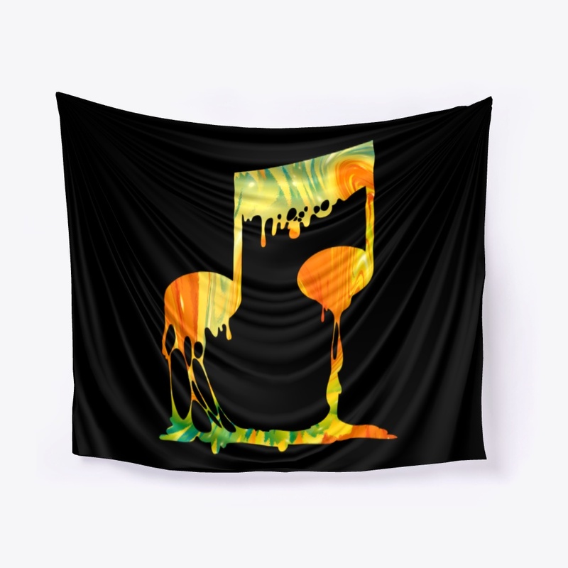 Melting Music Note