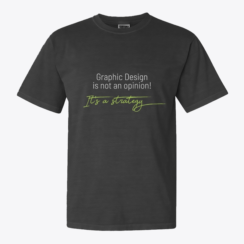 Graphic design is not an opinion!