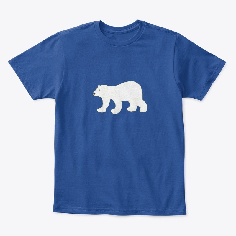 White Polar Bear Graphic