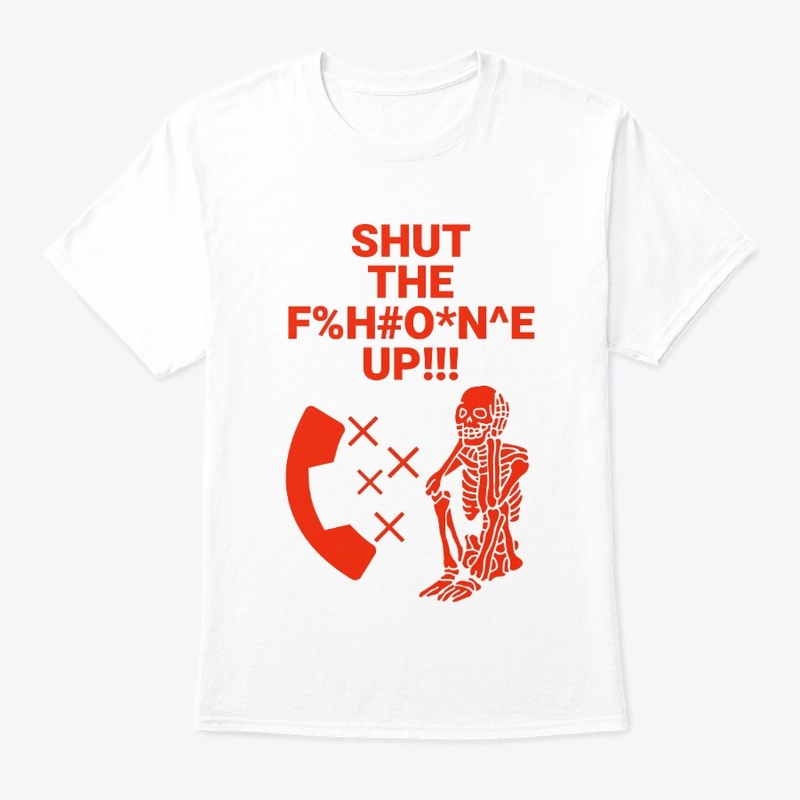 Shut the f*** up shirt, Ghostface shirt