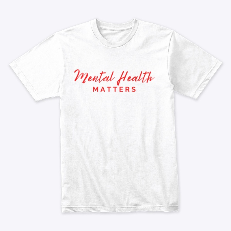MENTAL HEALTH MATTERS RED  DESIGN