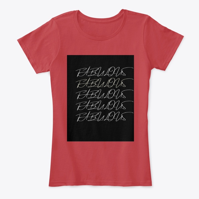 FABULOUS Black text