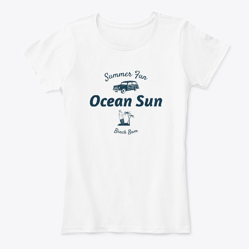Summer Fun Ocean Sun Beach Bum
