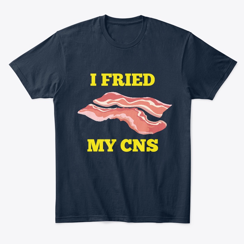 Fried CNS (bacon)