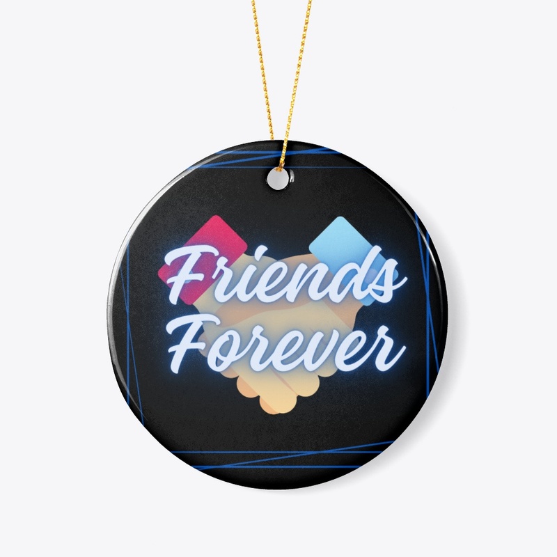 Graphic design ceramic ornaments 