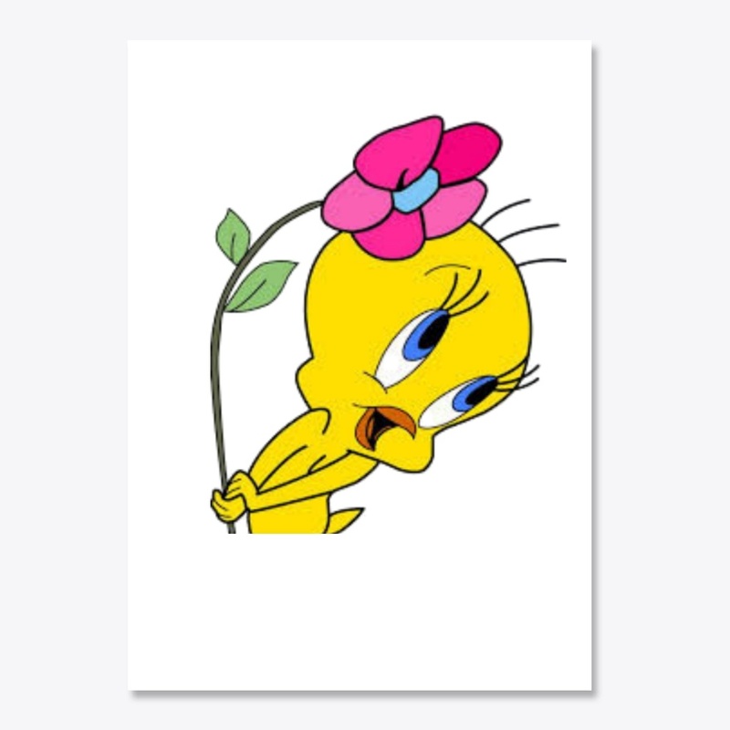 Titti flower sticker
