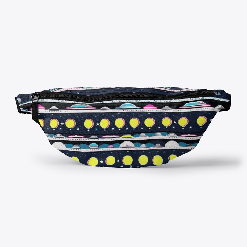 Retro UFO Pattern
