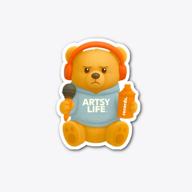 Artsy Life Records Sticker