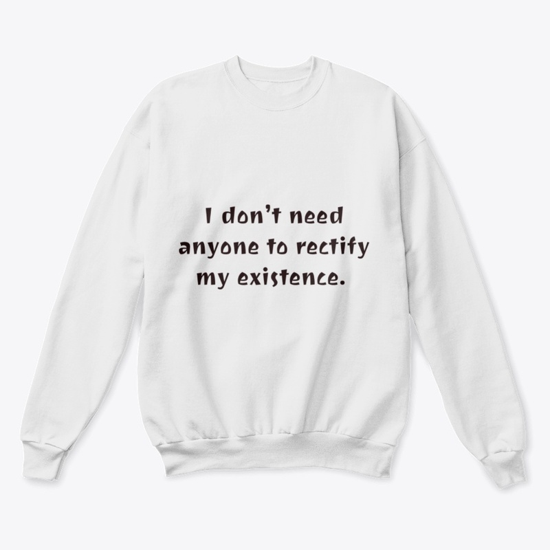 I do exist