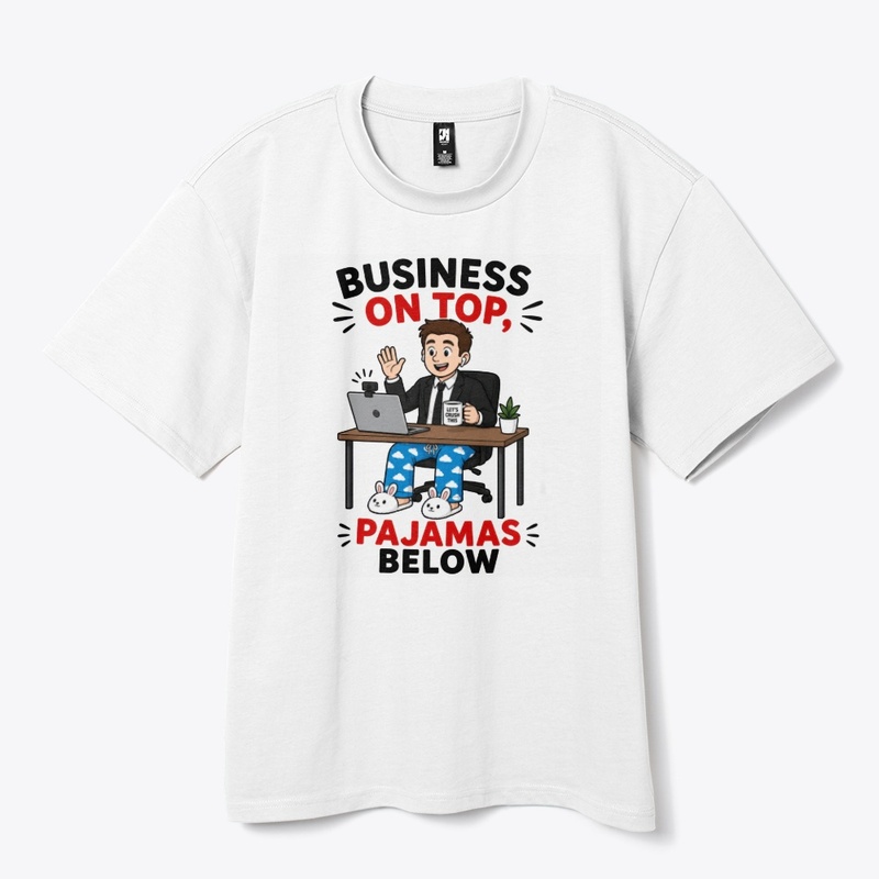 Business On Top Pajamas Below