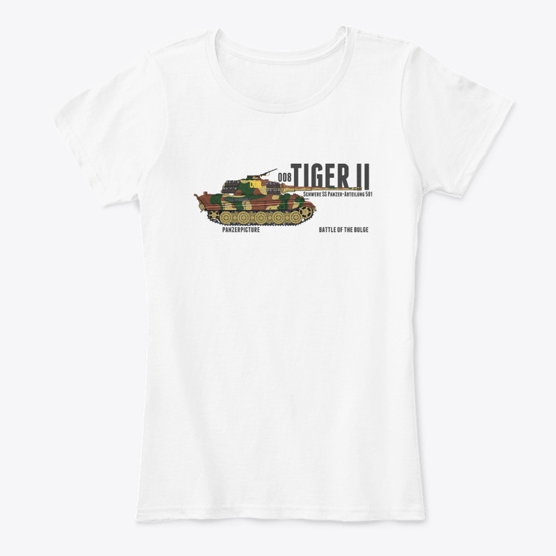 Tiger II 008 Battle of the Bulge T-Shirt