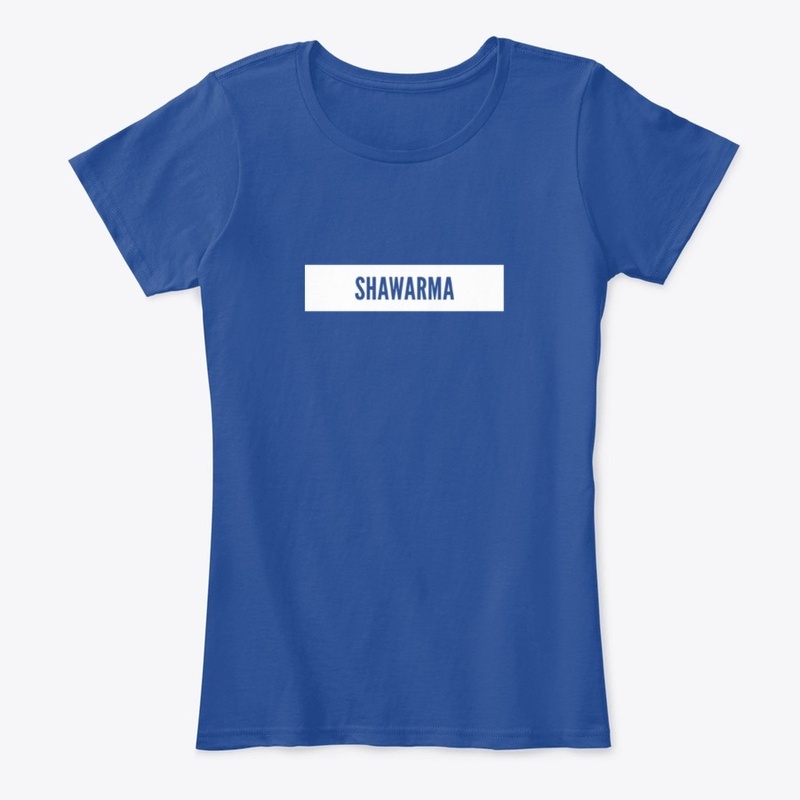 Shawarma Text Minimalist Design