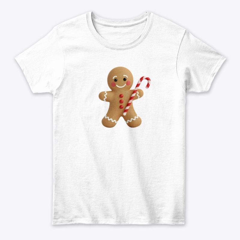 gingerbread man unique t-shirt