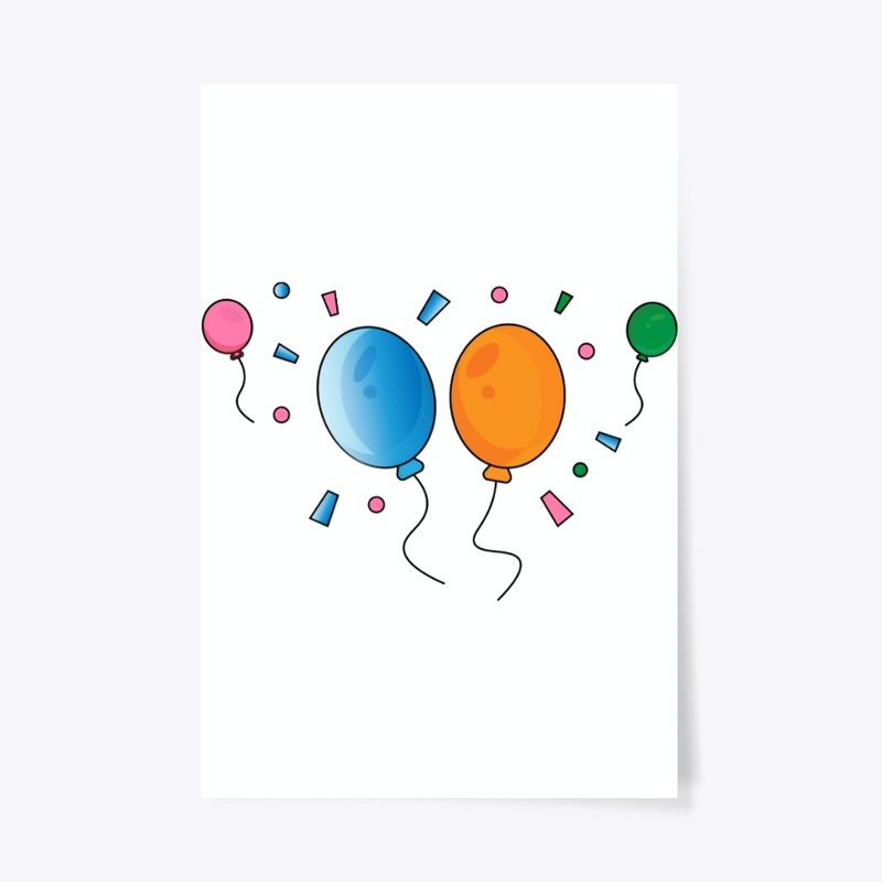 Birthday balloons