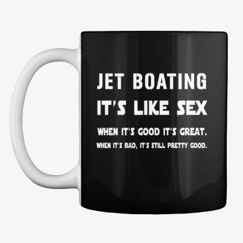 Jet boating it's like sex