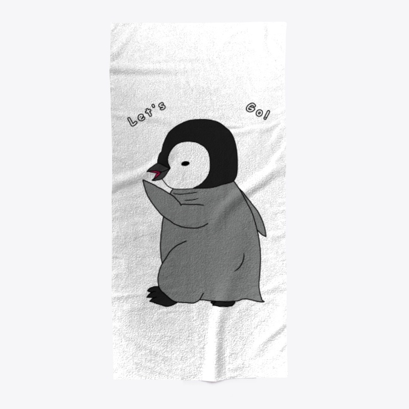 Let's Go! - Cute Baby Penguin Design