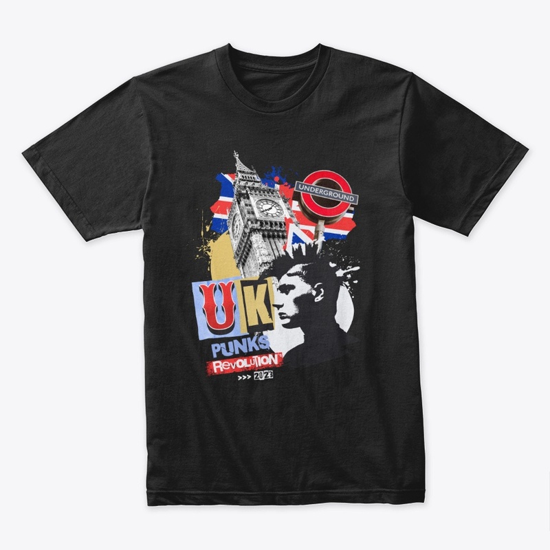 Uk Punks Revolution 2023, Tee
