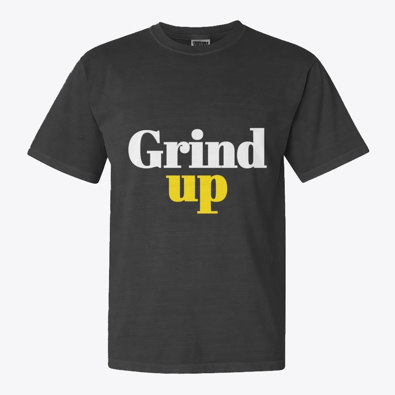 Grind Up– Motivational Typography Design