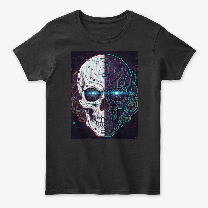 Cyberpunk Skull