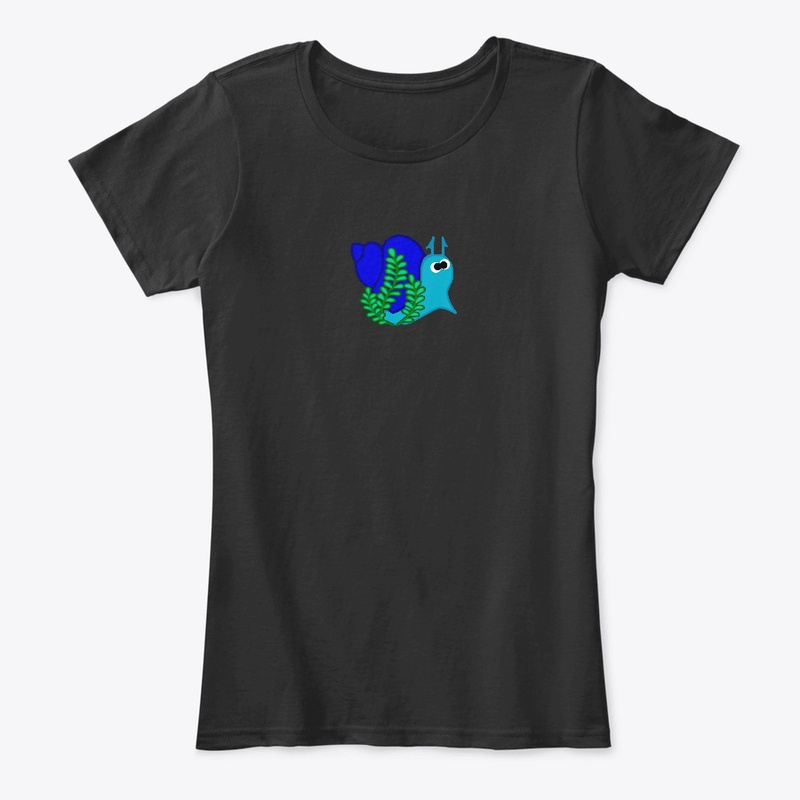 Perky Blue Snail