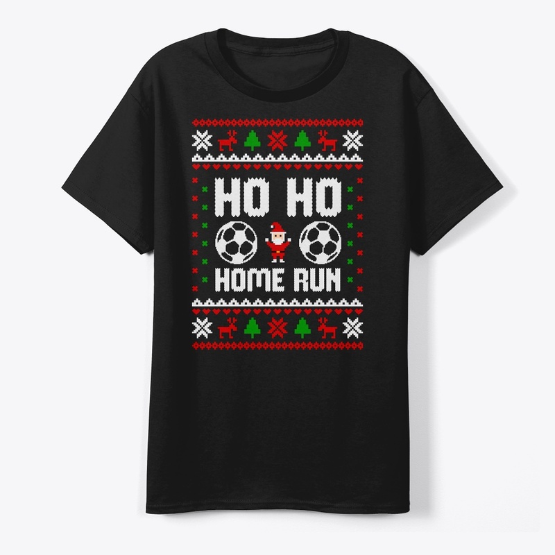 ho ho home run ugly sweater