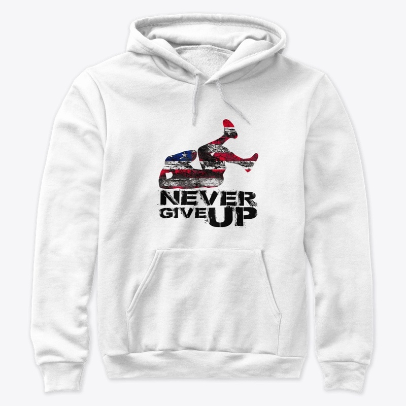 Never Give Up GYM tee