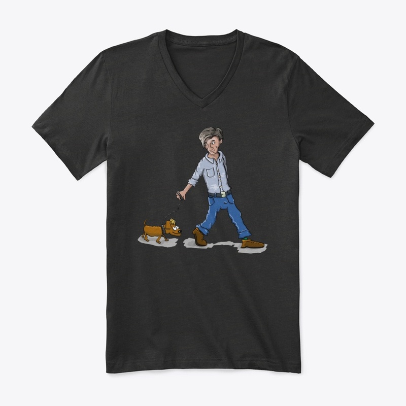 Guy Walking Dog