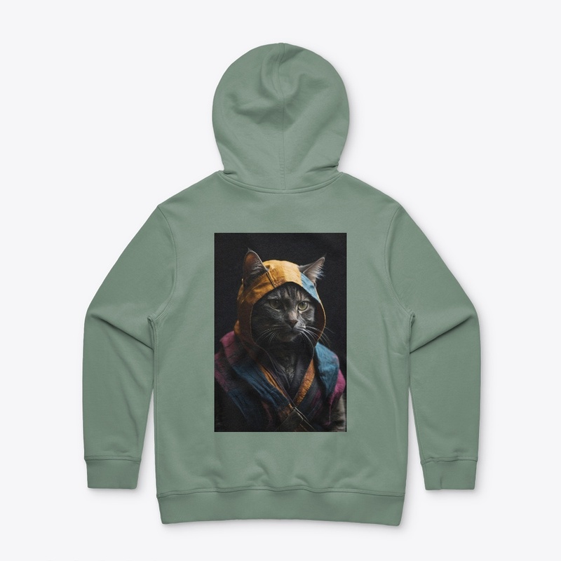 CAT IMAGE HOODIE