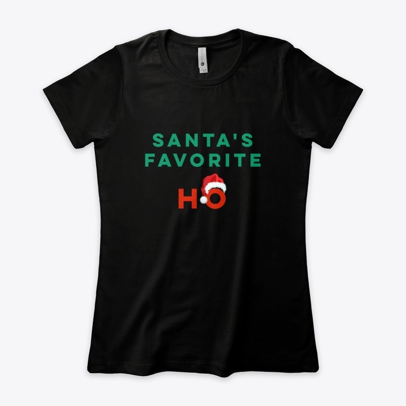 Santa's Favorite Ho- with Santa Hat