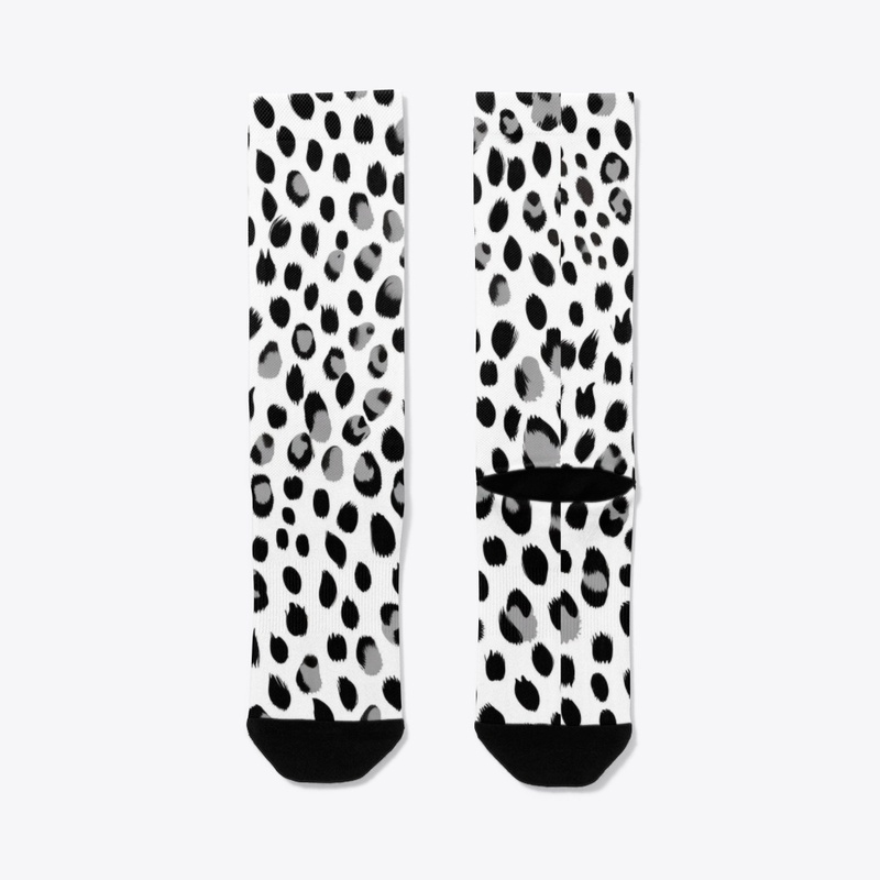 Snow Leopard Print Pattern