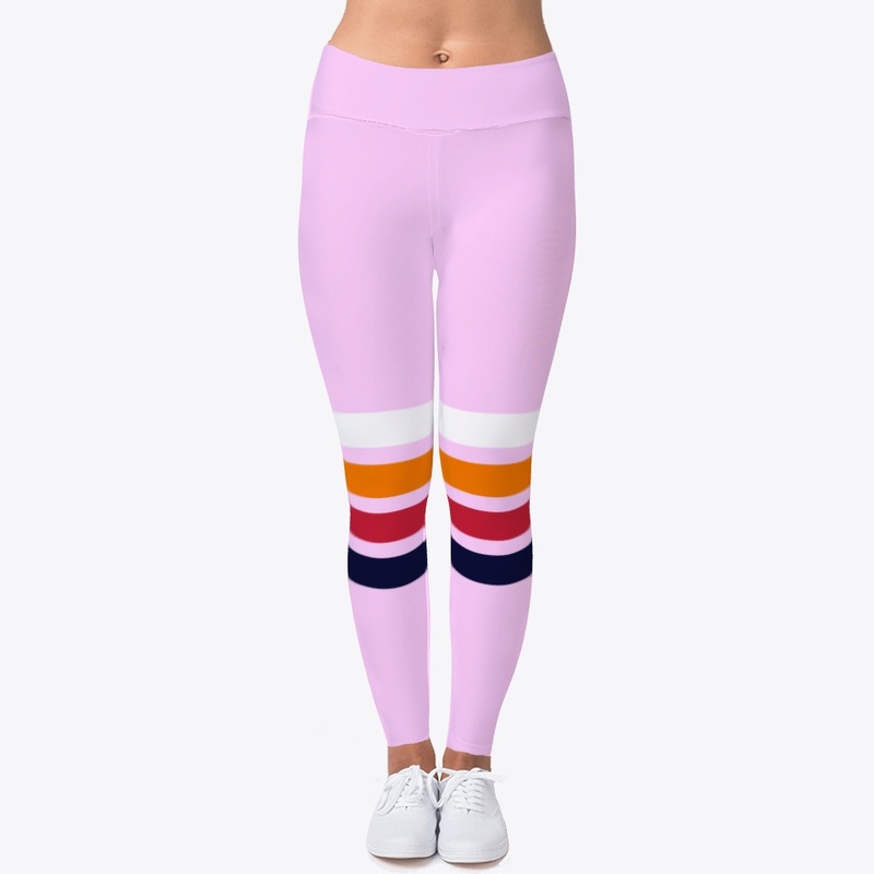 Tsuneoki Abstract Colorful Retro Stripes