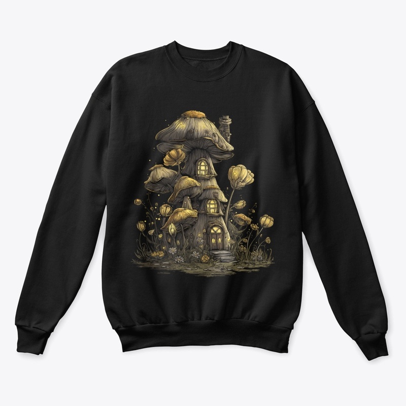 Whimsical Mushroom Cottage