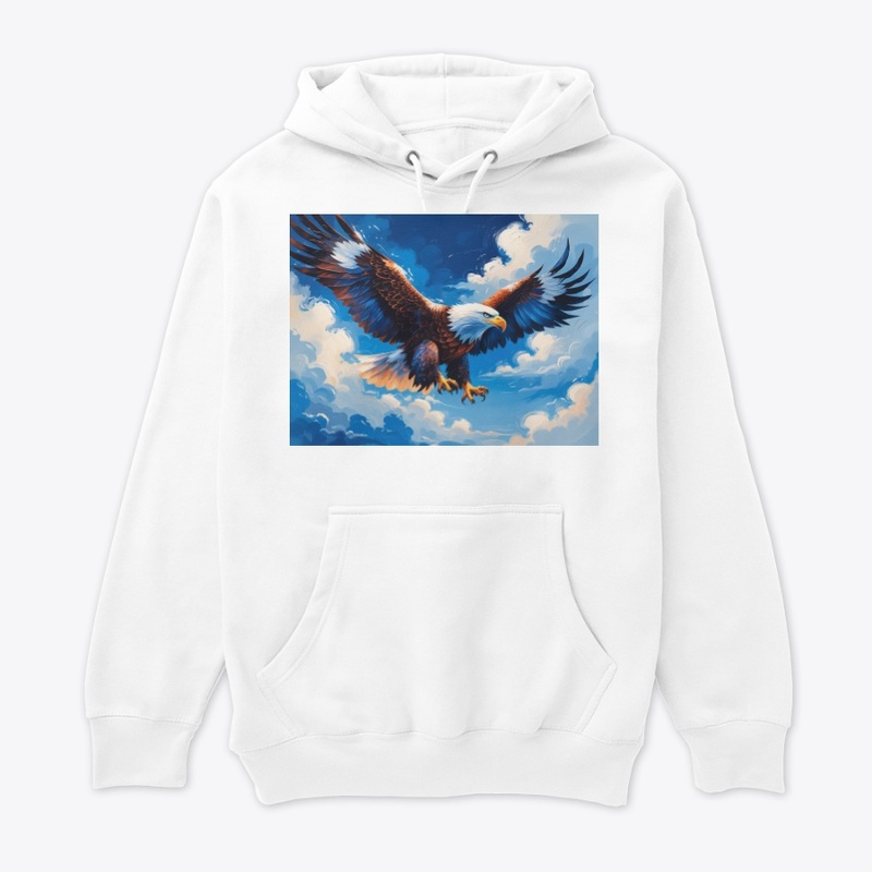 Majestic Bald Eagle in Flight