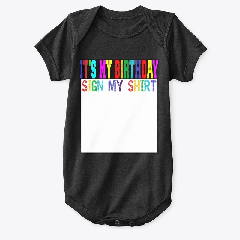 SIGN MY SHIRT