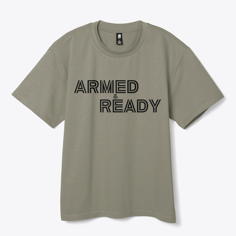 ARMED & READY Printed Tshirts for Men