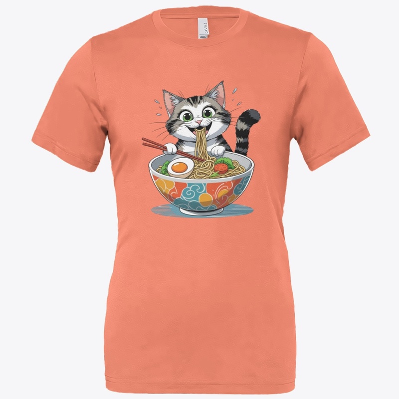 Happy Noodle Cat