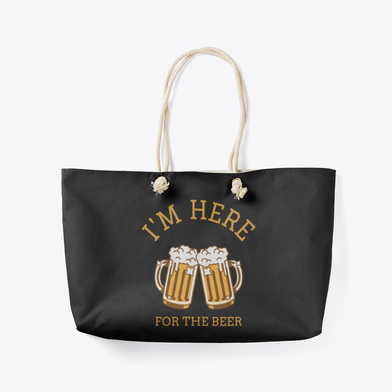 I'm here for the beer