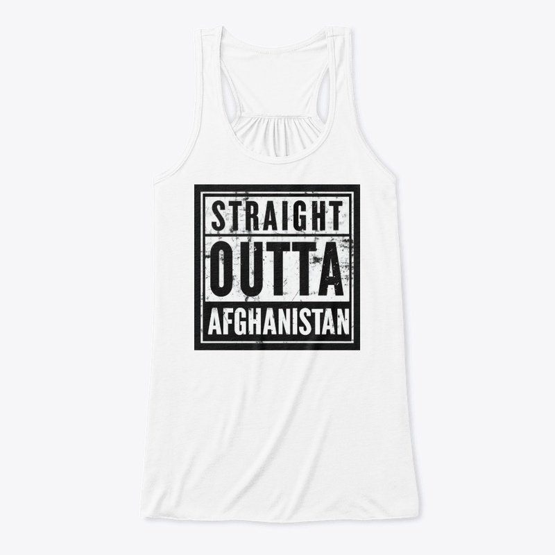 Straight Outta Afghanistan - Women's Flowy Tank Top - Women's Flowy Tank Top - Women's Flowy Tank Top - Women's Flowy Tank Top